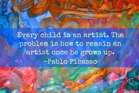 Picasso quote, Artist, Picasso