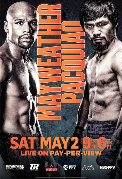 Floyd Mayweather vs. Manny Pacquiao Posters That Will Make You Even More Excited for Their Fight ...