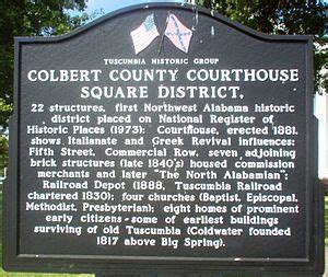 Colbert County, Alabama Facts for Kids