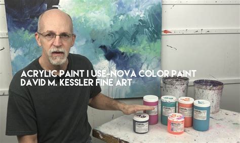 Acrylic Paint I Use-Nova Color Paint | Golden artist colors, Acrylic ...