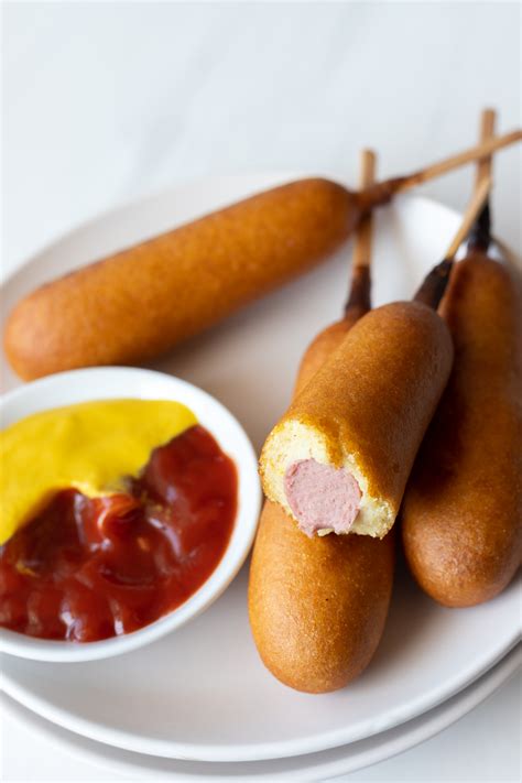 Air Fryer Corn Dogs - Tasty Air Fryer Recipes