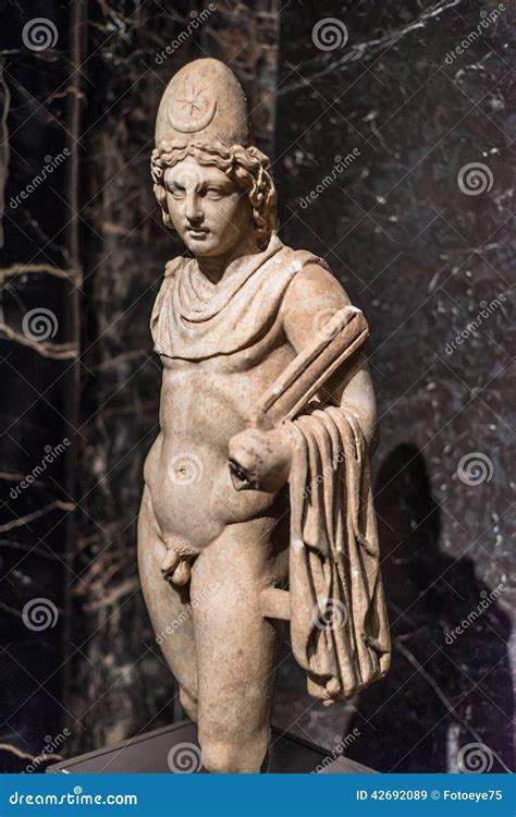 Castor or Pollux Marble Statue from Italy Stock Image - Image of italy, marble: 42692089