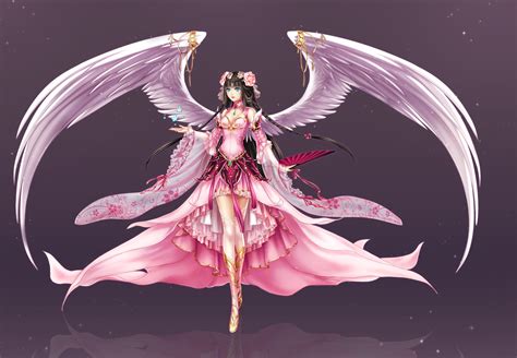 Anime Angel Art by ZenithOmocha