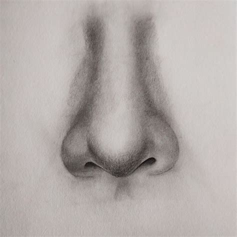 How to draw nose (front view)? | LOV4ARTS | Easy drawing techniques