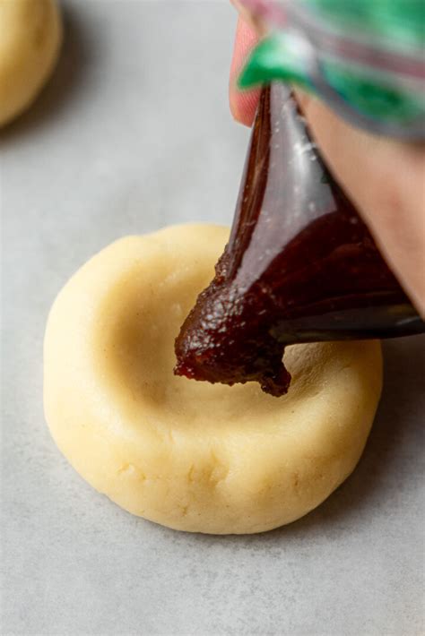 Guava Cream Cheese Thumbprint Cookies - Masala and Chai