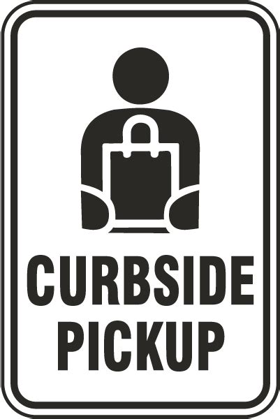 Curbside Pick Up Sign - Claim Your 10% Discount