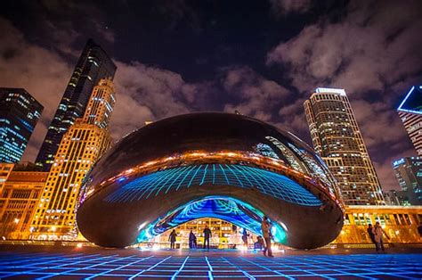 Luminous Field by LuftWerk Installed at Chicago’s Cloud Gate | Colossal