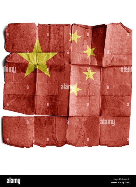 Old chinese flag hi-res stock photography and images - Alamy