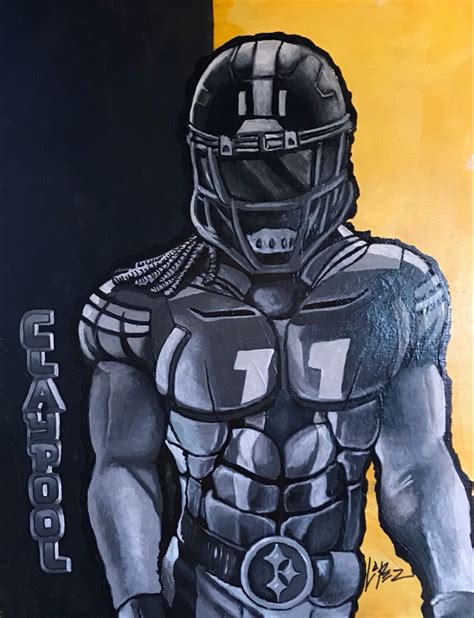 Fan Art Steelers in 2021 | Art, Fan art, Superhero