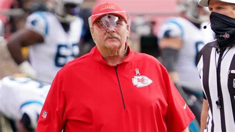 Andy Reid face shield, hat displayed in Hall of Fame | Yardbarker