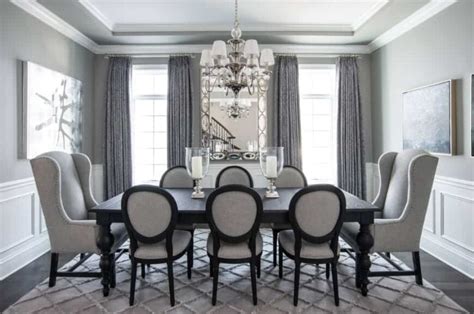 50 Gray Dining Room Ideas (Photos) - Home Stratosphere