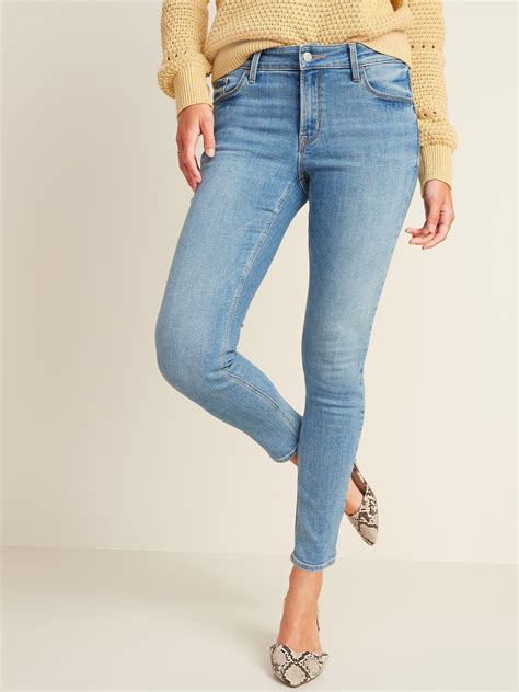 Mid-Rise Rockstar Super Skinny Jeans for Women | Old Navy
