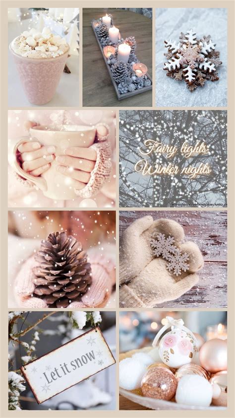 Aesthetic Winter Collage Wallpapers - Wallpaper Cave