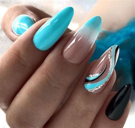 40+ Turquoise And Teal Nails For A Refreshing Your Style – 2000 Daily