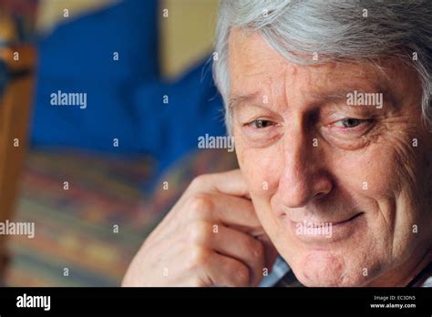 Happy Old Man Stock Photo - Alamy