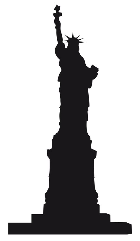 Free Statue Of Liberty Silhouette, Download Free Statue Of Liberty ...