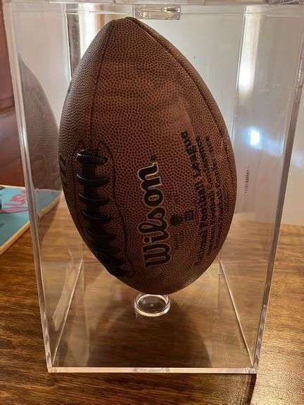 Wilson's NFL football - Auction Services LTD