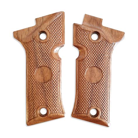 Classic V2 Walnut Emblemmed (15mm) - Beretta 80X Cheetah Grips