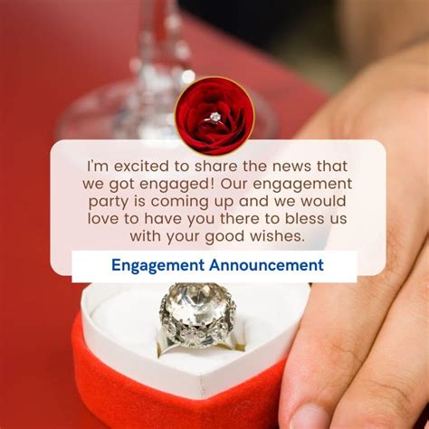 110+ Best Engagement Announcement Messages and Ideas