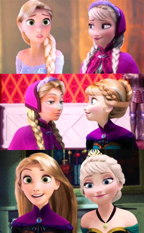 Frozen Anna Rapunzel