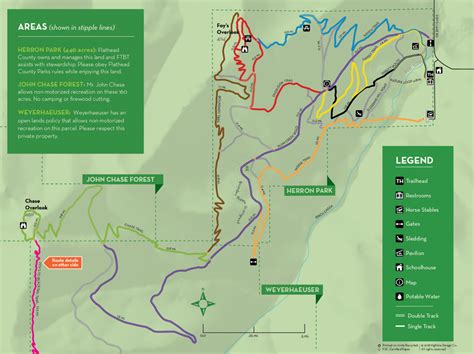 FTBT Foys to Blacktail Trail Map Herron Park Map - Foys to Blacktail Trails