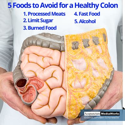 Five Foods To Avoid For A Healthy Colon » Melton Acupuncture | Morgan ...