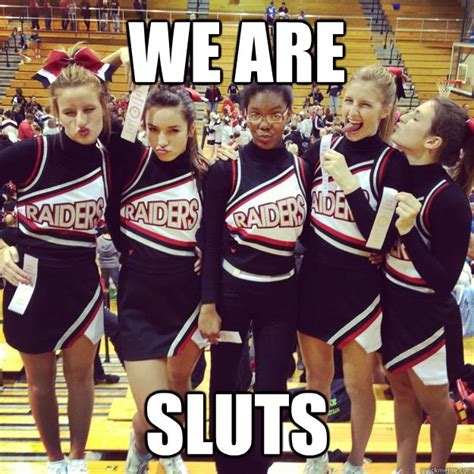 High School Cheerleaders memes | quickmeme