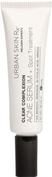 Urban Skin Rx Clear Complexion Acne Serum + Spot Treatment ingredients (Explained)