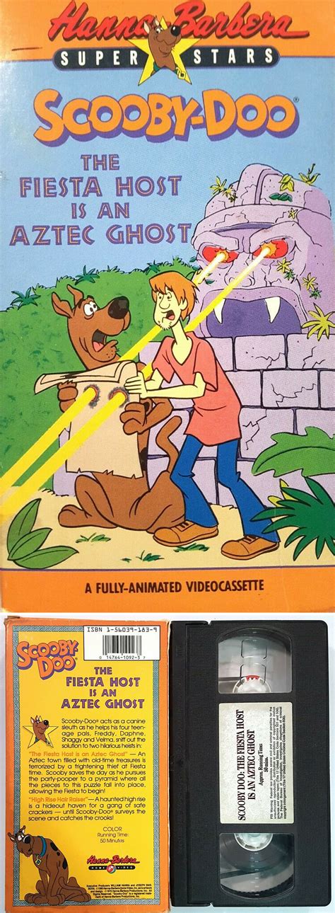 1990 Scooby Doo "The Fiesta Host is an Aztec Ghost" VHS | Shaggy and scooby, Shaggy and scooby ...