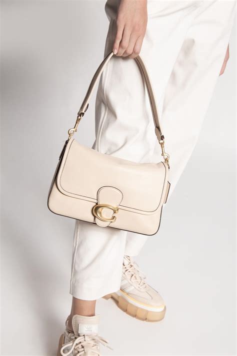 COACH 'soft Tabby' Shoulder Bag in Natural | Lyst