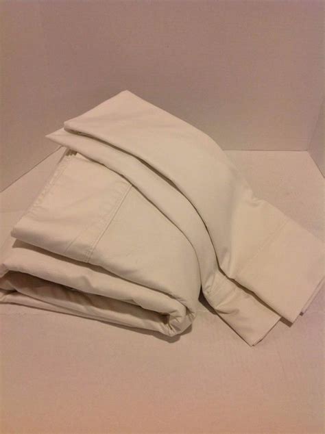 California King Sheets 1000TC IVORY NWT Easy Care Sheets Ivory Cal. King Sheets #HomeReflections ...