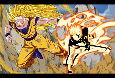 Commission - Naruto VS Goku by dannex009 on DeviantArt