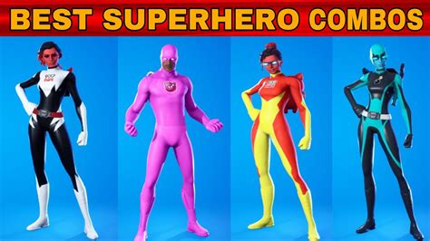 12 BEST SUPERHERO COMBOS IN FORTNITE | Best Boundless Skin Styles ...