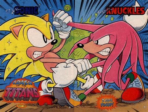 Super Sonic vs. Hyper Knuckles Full - Read Super Sonic vs. Hyper Knuckles Full comic online in ...