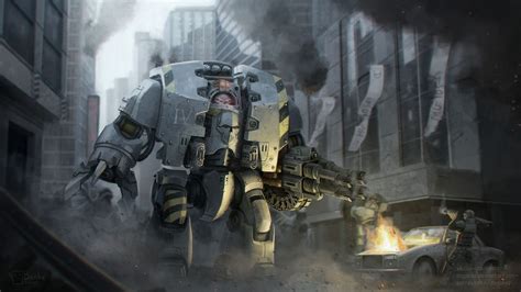 Warhammer 30k - Iron Warriors Leviathan by Andrei GreenchukIron ...