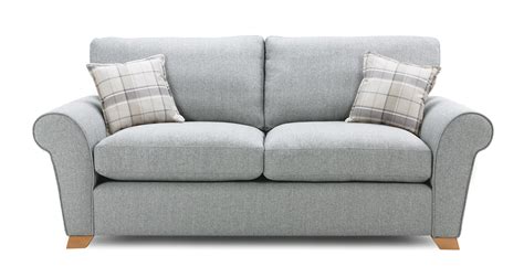 Owen Formal Back 3 Seater Deluxe Sofa Bed | DFS