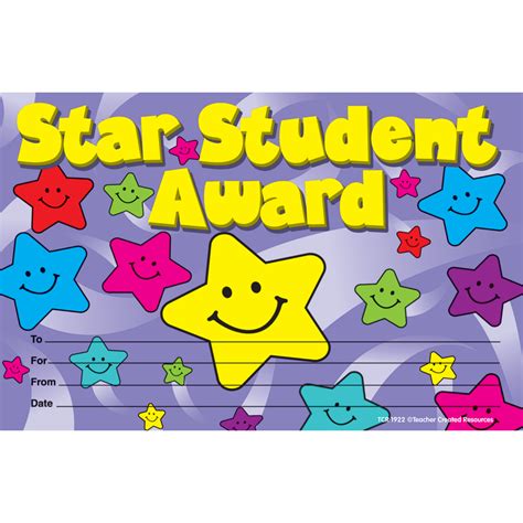 Star Student Awards - TCR1922 | Teacher Created Resources