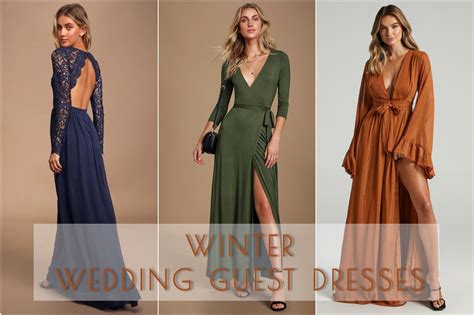 50 + Winter Wedding Guest Dresses 2022 & 2023 - KEMBEO