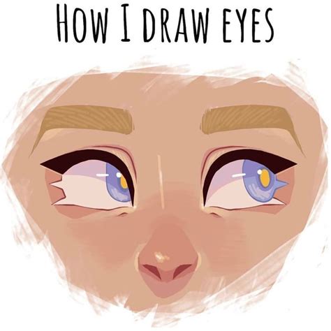 Art Tutorials and References on Instagram: “A tutorial on drawing eyes Follow @artadvicee for ...