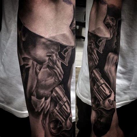 Top 49 Best Gangster Tattoo Ideas - [2021 Inspiration Guide] | Forearm ...