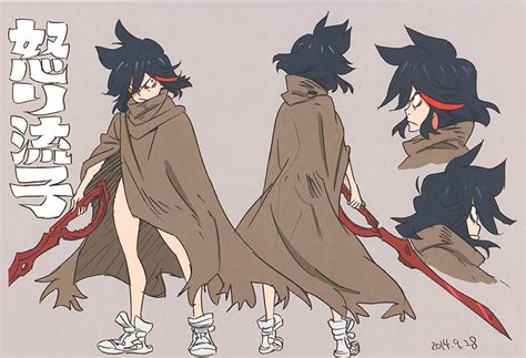 Cartoon Retro: artbooksnat: Kill la Kill (キルラキル) Character... Character ...