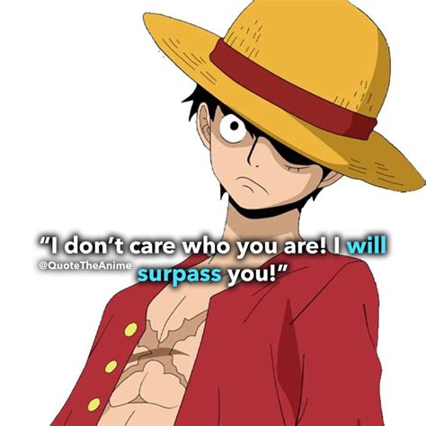 10+ Luffy Quotes that Inspire Us (Images) | One piece quotes, Anime quotes inspirational, One ...