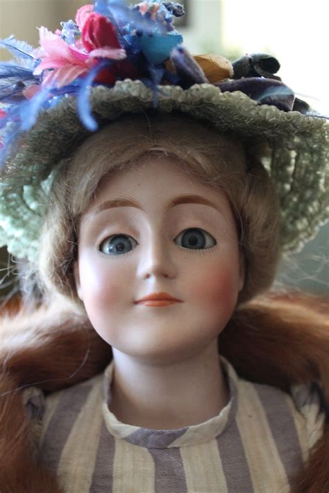 Antique 20" Kestner "Gibson Girl" Doll Mold #172 Wearing Antique Dress -- Antique Price Guide ...