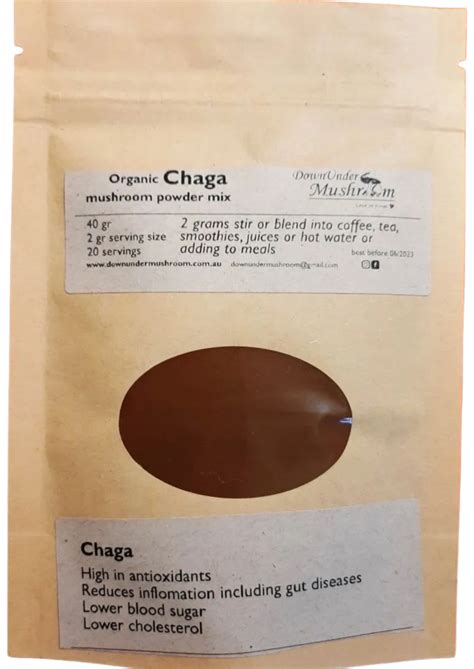 Chaga Mushroom Powder