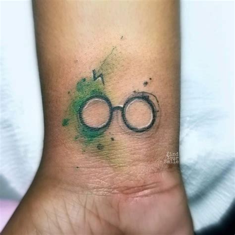 Harry Potter Glasses Tattoo | Best Tattoo Ideas Gallery