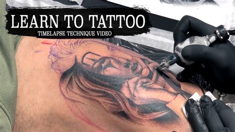 (PART 1/3) CHICANO TATTOO: HOW TO TATTOO: LINING, SHADING TECHNIQUES, - YouTube