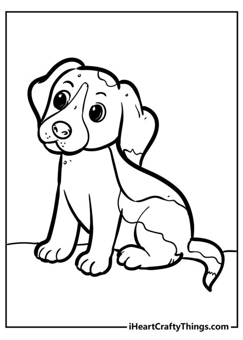 All New Puppy Coloring Pages - I Heart Crafty Things