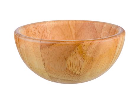 Woodbowl Isolated On White Background Dish, Wooden, Salad, Round PNG Transparent Image and ...