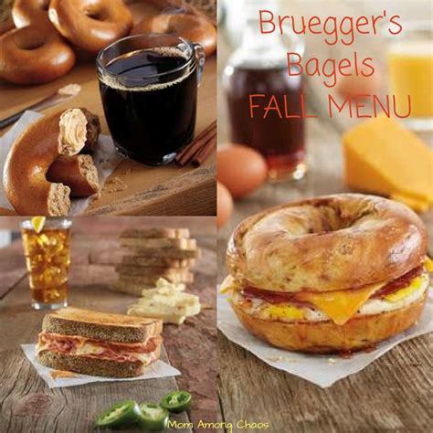 Mom Among Chaos: Bruegger's Bagels Fall Menu