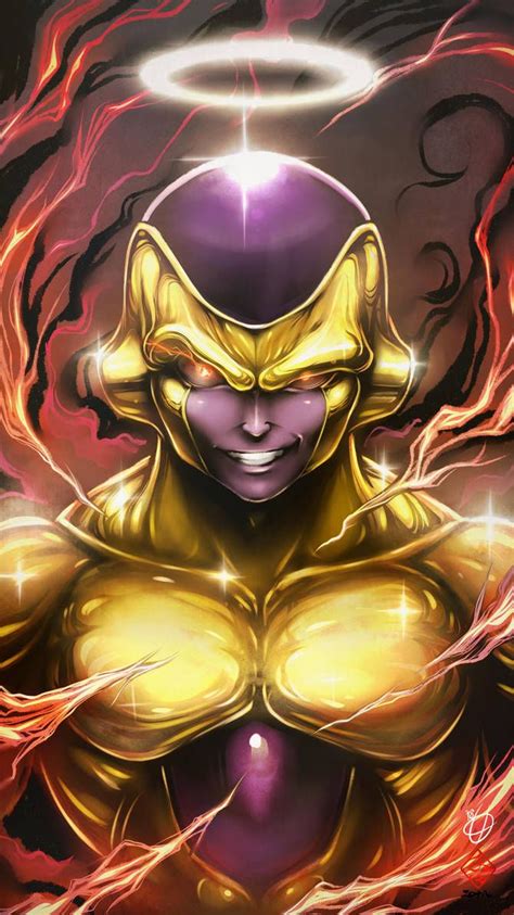 Golden Frieza by Kanchiyo | Dragon ball super manga, Anime dragon ball ...